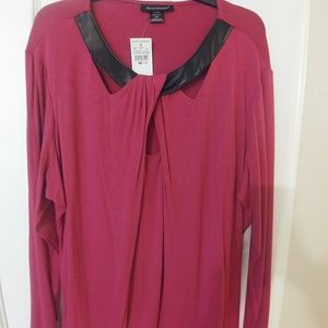 Ashley Stewart Pink Top Plus Size 22/24